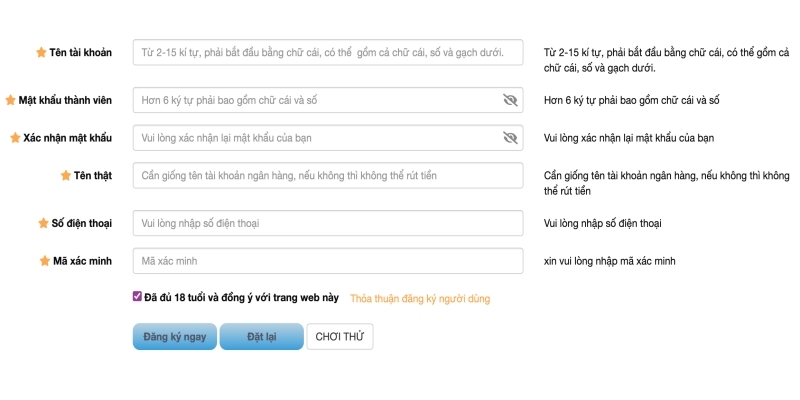 Cách đăng ký ww88 tài khoản chi tiết cho người tham gia