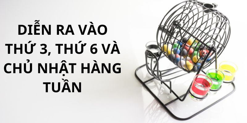 Kết quả xổ số Vietlott Mega được quay vào thứ 3, thứ 6 và chủ nhật